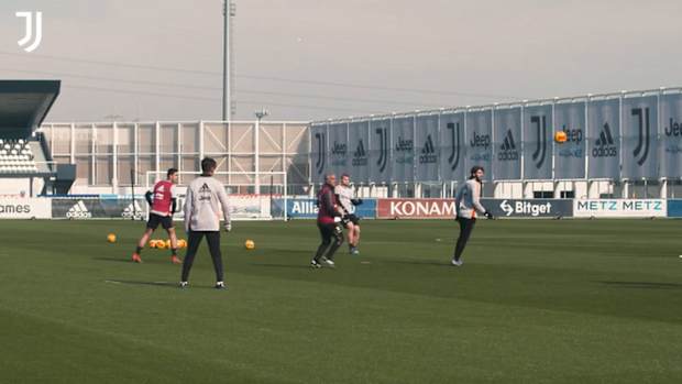 Vlahovic in preparation for his first derby vs Torino